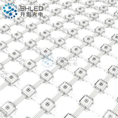 Sgrin rhwyll LED Hyblyg