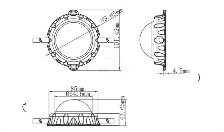 IP67 Addressable Led Dmx Pixel Point Light